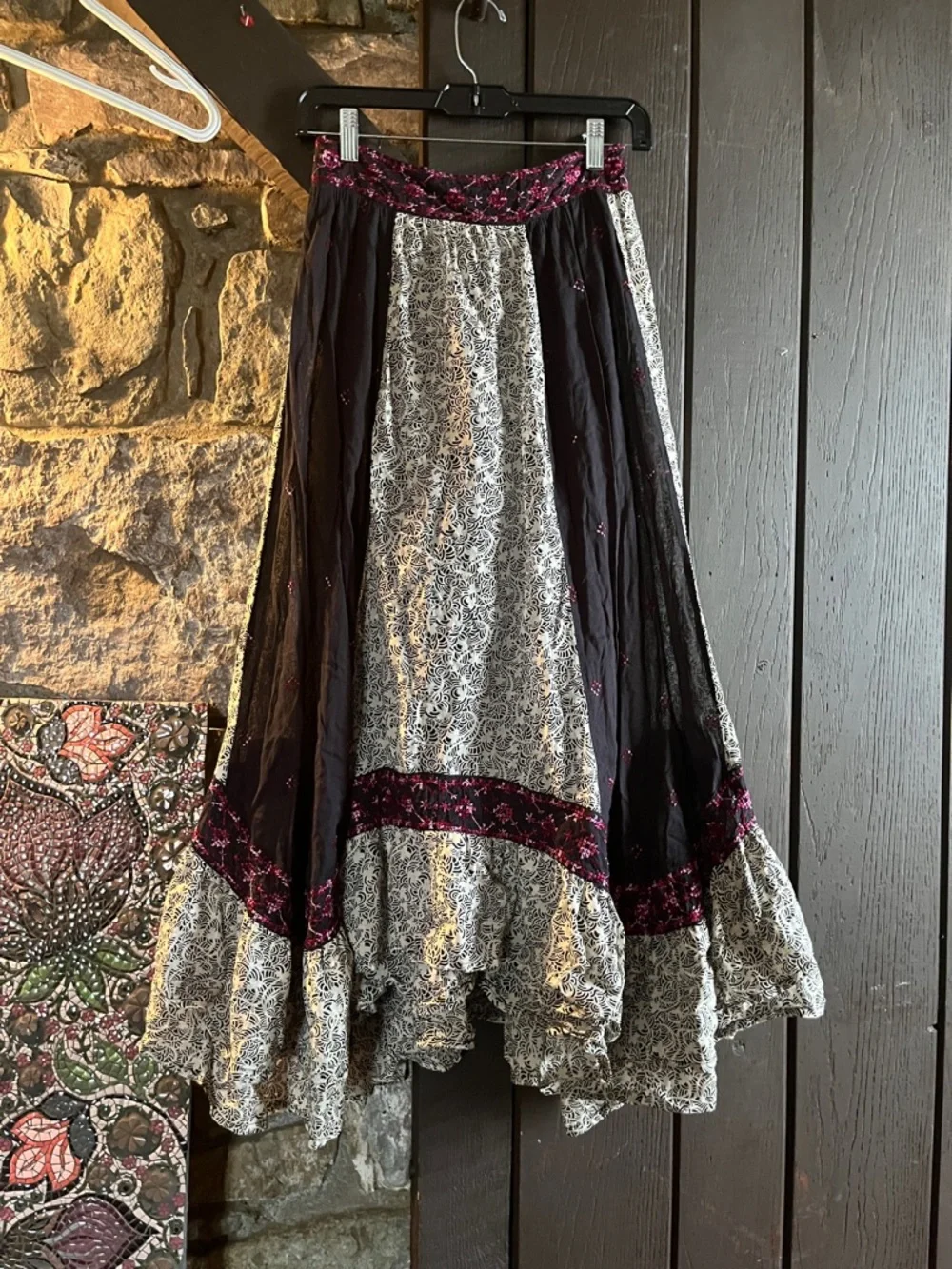 Free People Flowy Maxi Skirt! Sz S - Picture 1 of 6
